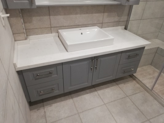 Banyo tezgahı uygulamaları